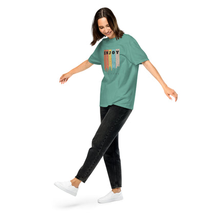 Enjoy Unisex garment-dyed heavyweight t-shirt