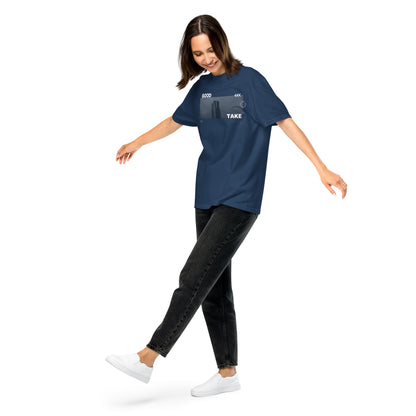 Take Unisex garment-dyed heavyweight t-shirt