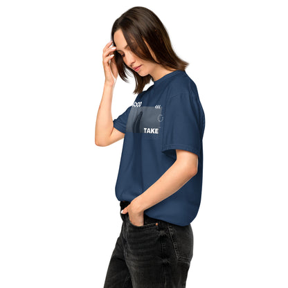 Take Unisex garment-dyed heavyweight t-shirt