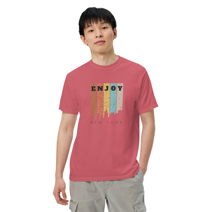 Enjoy Unisex garment-dyed heavyweight t-shirt