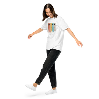 Enjoy Unisex garment-dyed heavyweight t-shirt