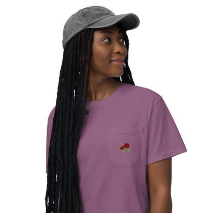 Flow-ar Unisex garment-dyed pocket t-shirt