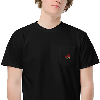 Flow-ar Unisex garment-dyed pocket t-shirt