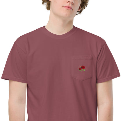 Flow-ar Unisex garment-dyed pocket t-shirt