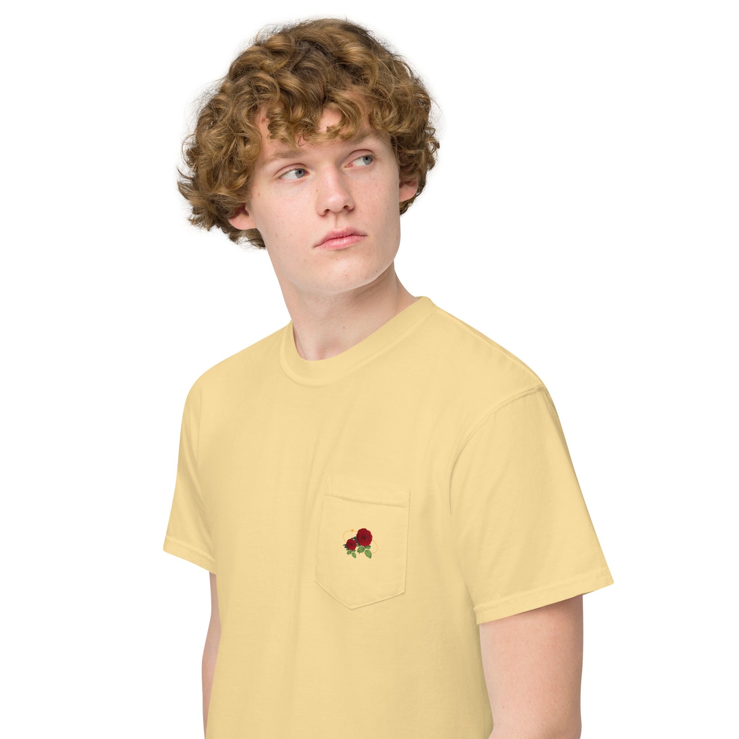 Flow-ar Unisex garment-dyed pocket t-shirt