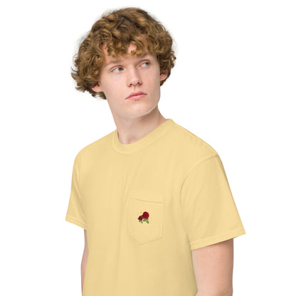 Flow-ar Unisex garment-dyed pocket t-shirt