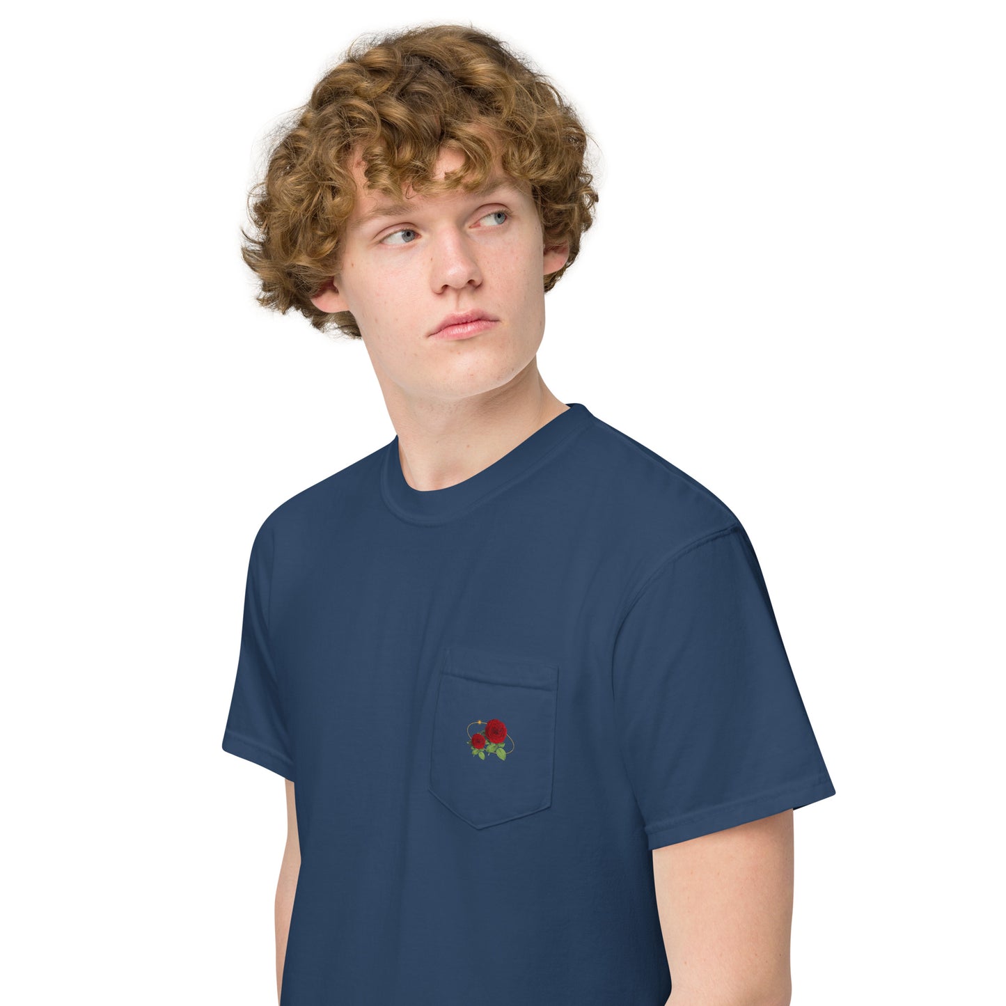 Flow-ar Unisex garment-dyed pocket t-shirt