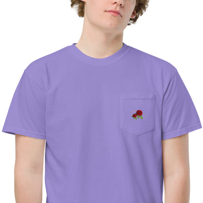 Flow-ar Unisex garment-dyed pocket t-shirt