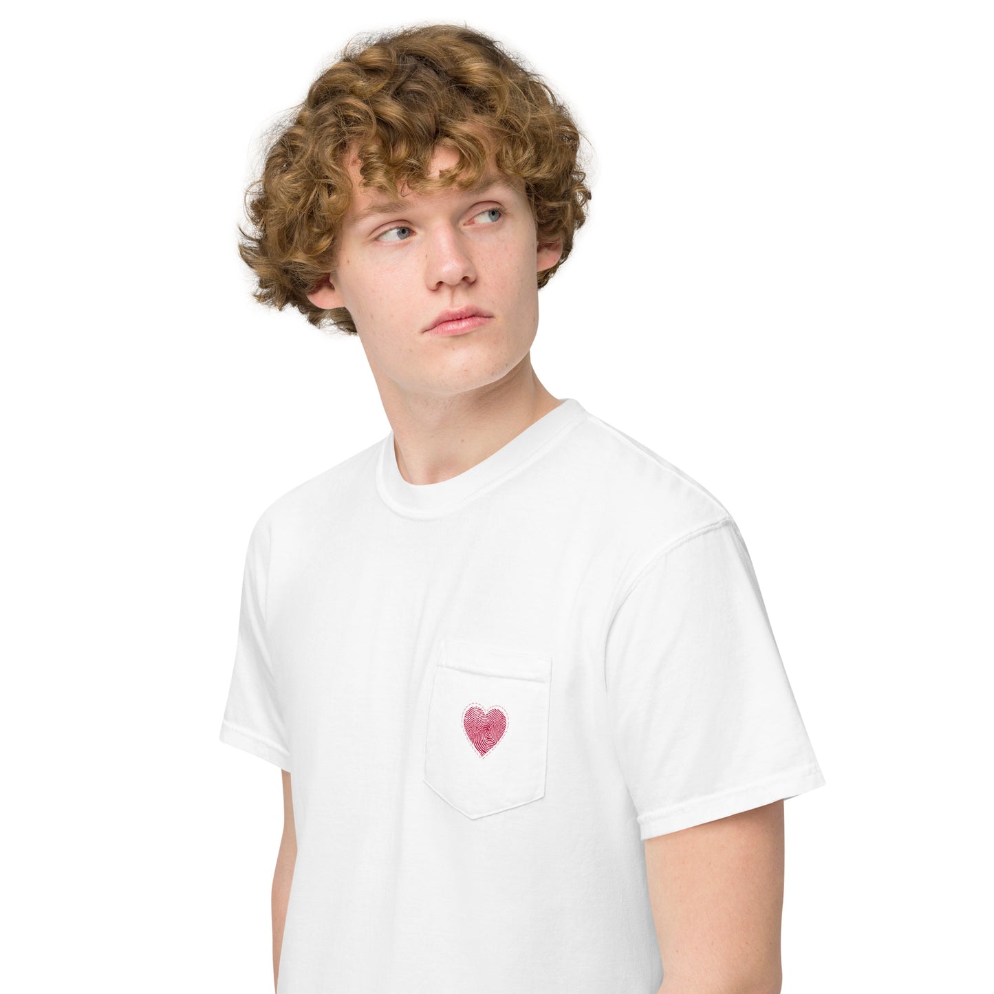 Heartz Unisex garment-dyed pocket t-shirt$26.50