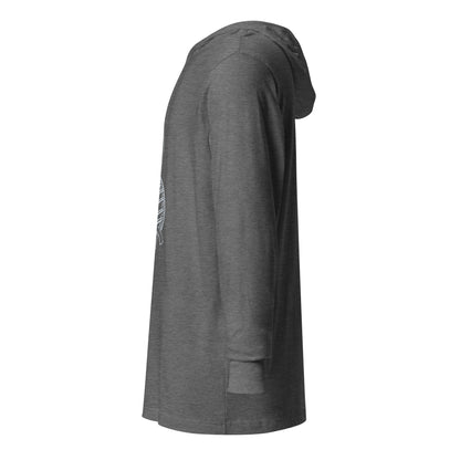 DNA Hooded long-sleeve tee