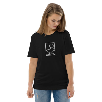 Framed Unisex organic cotton t-shirt