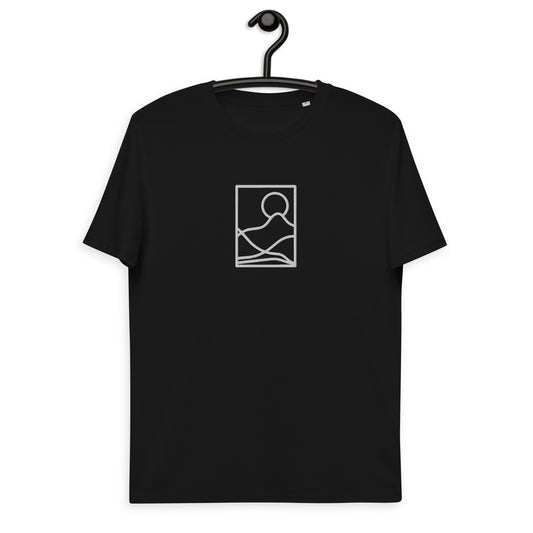 Framed Unisex organic cotton t-shirt