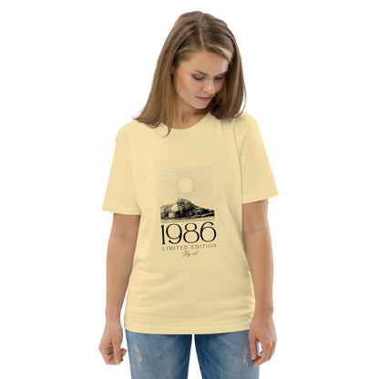86' Unisex organic cotton t-shirt