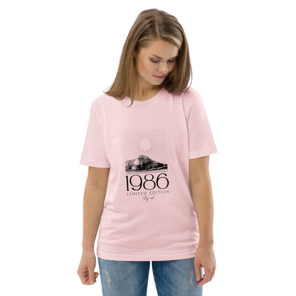 86' Unisex organic cotton t-shirt