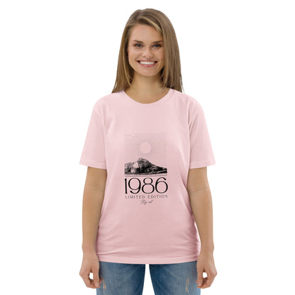 86' Unisex organic cotton t-shirt