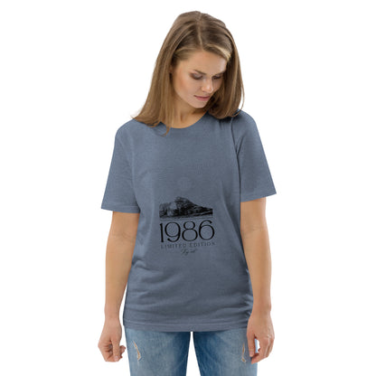 86' Unisex organic cotton t-shirt