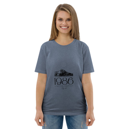 86' Unisex organic cotton t-shirt