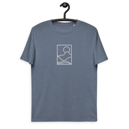 Framed Unisex organic cotton t-shirt