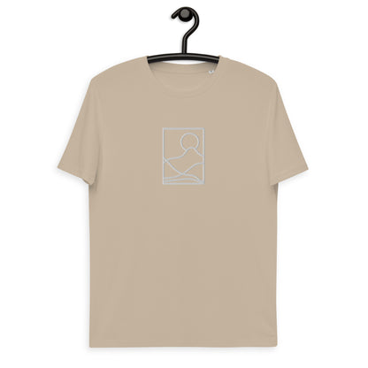 Framed Unisex organic cotton t-shirt