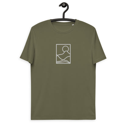 Framed Unisex organic cotton t-shirt