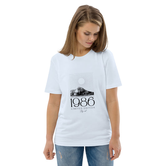 86' Unisex organic cotton t-shirt