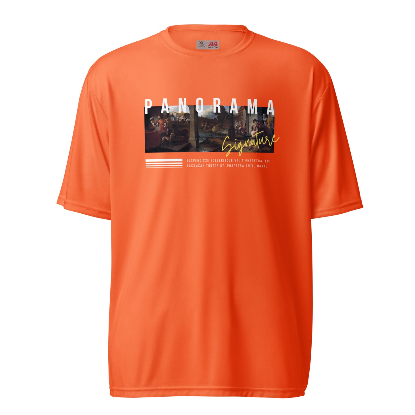 PANORAMA Unisex performance crew neck t-shirt