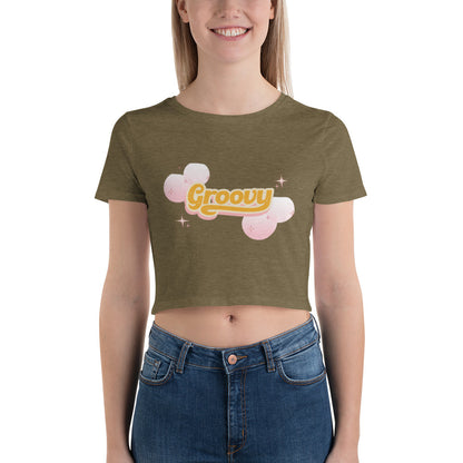 Groovy Women’s Crop Tee