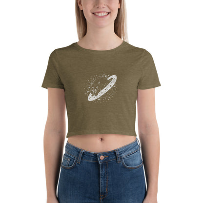 Galaxy Cat Women’s Crop Tee