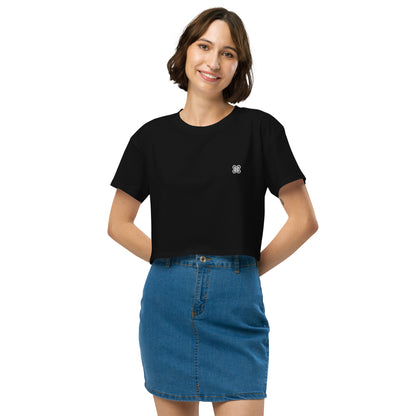 Plain Solid-Colored Women’s crop top
