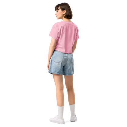Plain Solid-Colored Women’s crop top
