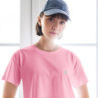 Plain Solid-Colored Women’s crop top