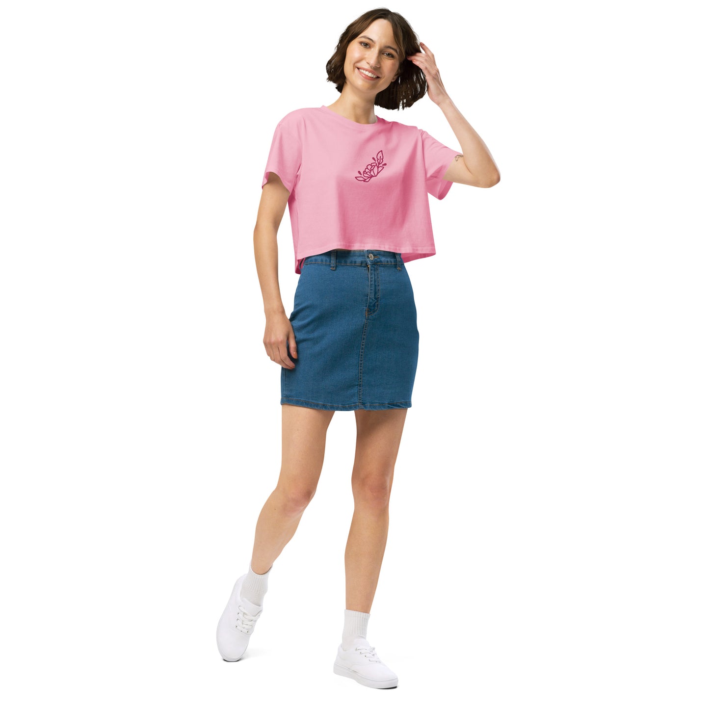 Flower Women’s crop top