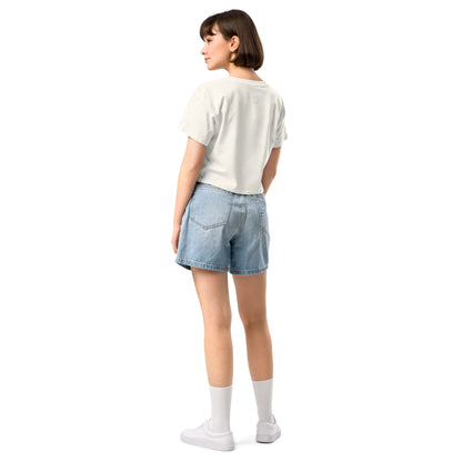 Heart-Angel Women’s crop top