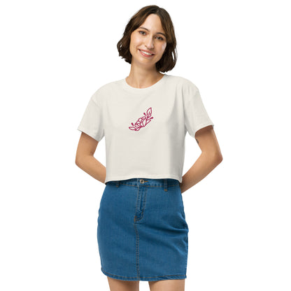 Flower Women’s crop top