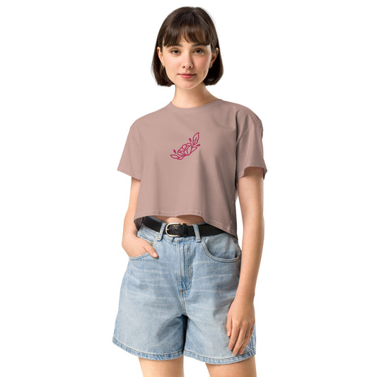 Flower Women’s crop top