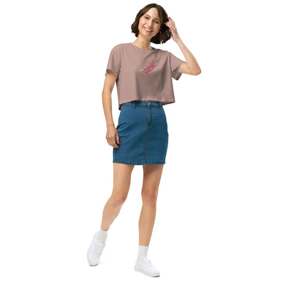 Flower Women’s crop top