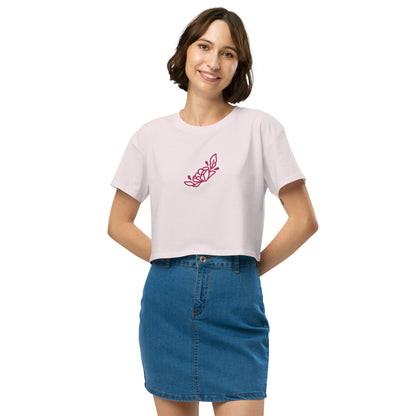Flower Women’s crop top