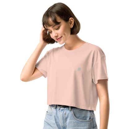 Plain Solid-Colored Women’s crop top