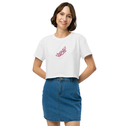 Flower Women’s crop top