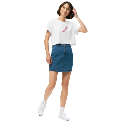 Flower Women’s crop top
