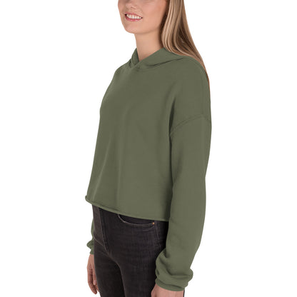 Plain Crop Hoodie