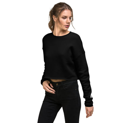 L-O-V-E Scarp-book Crop Sweatshirt