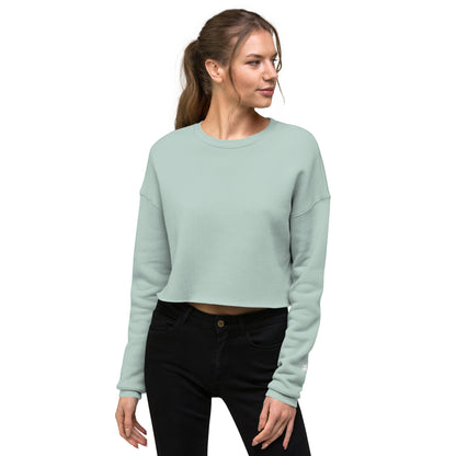 L-O-V-E Scarp-book Crop Sweatshirt
