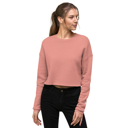 L-O-V-E Scarp-book Crop Sweatshirt