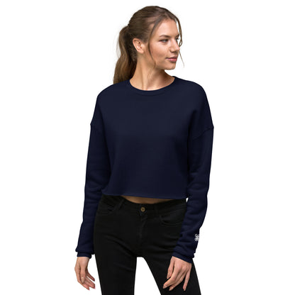 L-O-V-E Scarp-book Crop Sweatshirt
