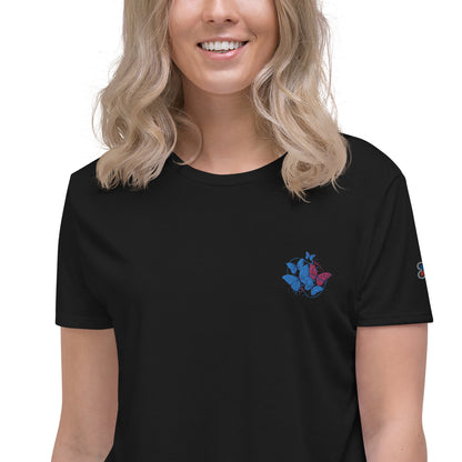 Butterfly Crop Tee