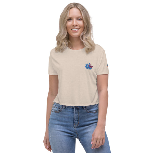 Butterfly Crop Tee