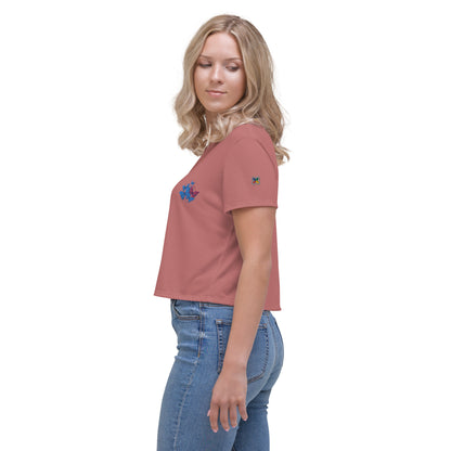 Butterfly Crop Tee