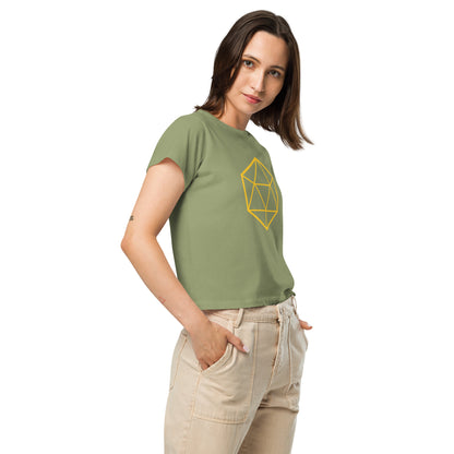 Geo-Women’s high-waisted t-shirt