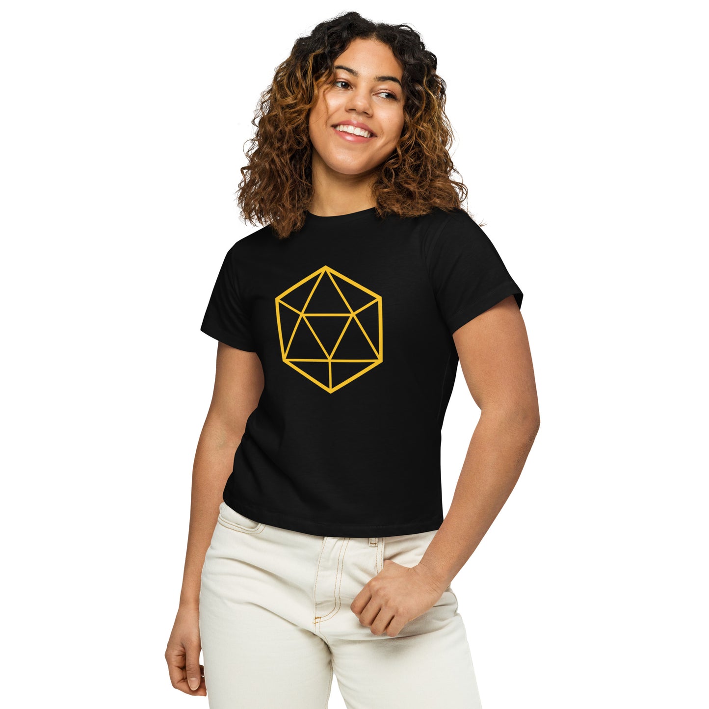 Geo-Women’s high-waisted t-shirt